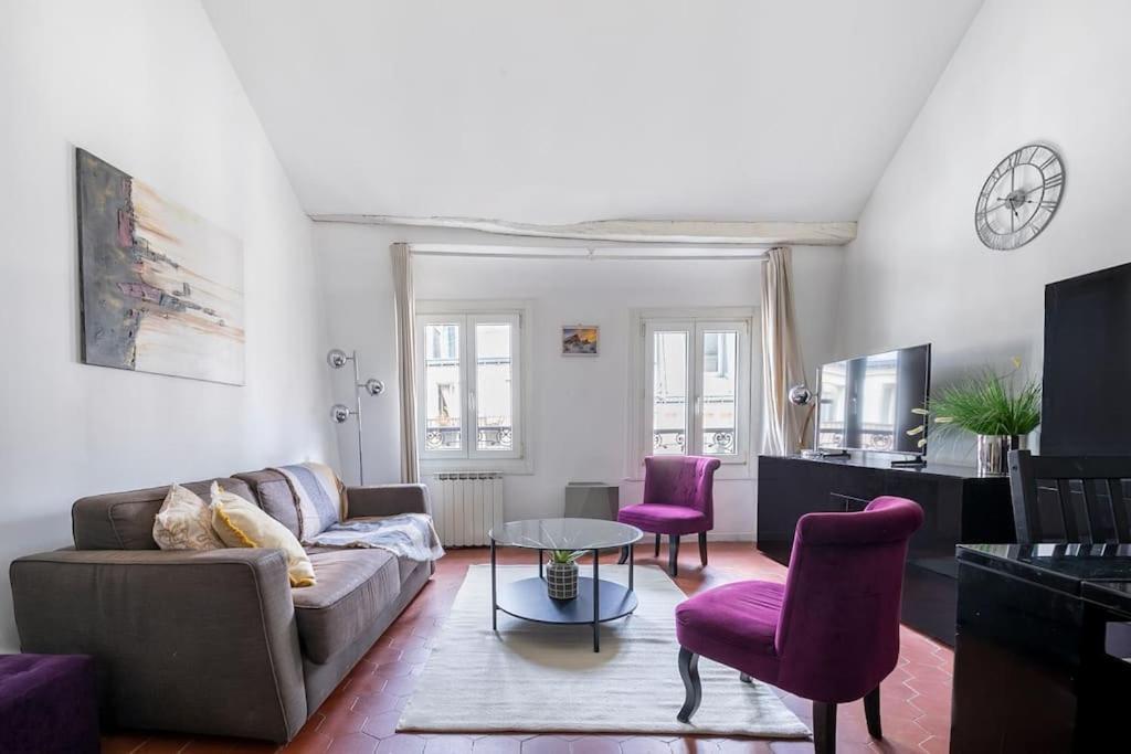 Apartamento Joli Duplex Au Coeur Du Marais París Exterior foto